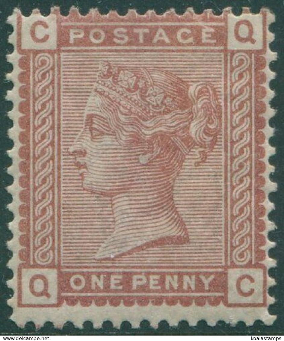 Great Britain 1880 SG166 1d Venetian Red QV CQQC MLH (amd) - Andere & Zonder Classificatie
