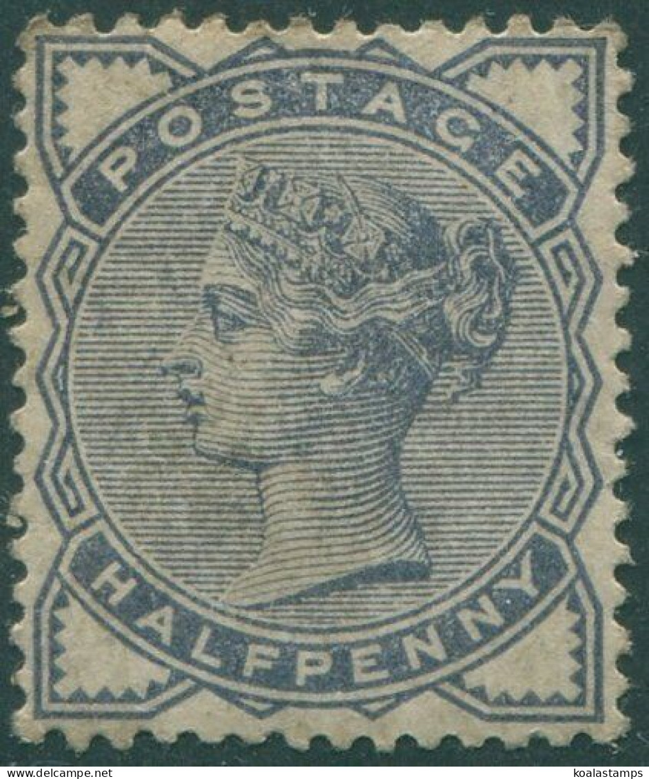 Great Britain 1883 SG187 ½d Slate-blue QV MLH (amd) - Autres & Non Classés