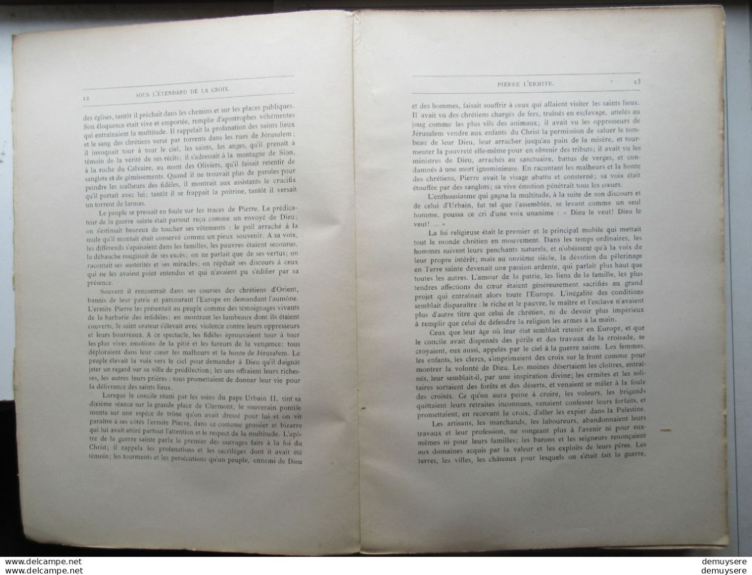 BOEK 002 - SOUS L ETENDARD DE LA CROIX - 1895 - 328 PAGES - AVEC DES IMAGES - LILLE MAISON SAINT JOSEPH - History