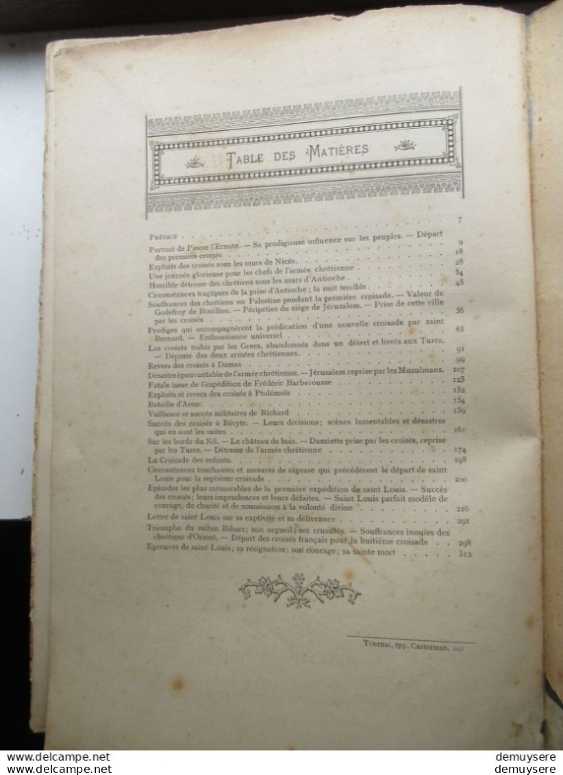 BOEK 002 - SOUS L ETENDARD DE LA CROIX - 1895 - 328 PAGES - AVEC DES IMAGES - LILLE MAISON SAINT JOSEPH