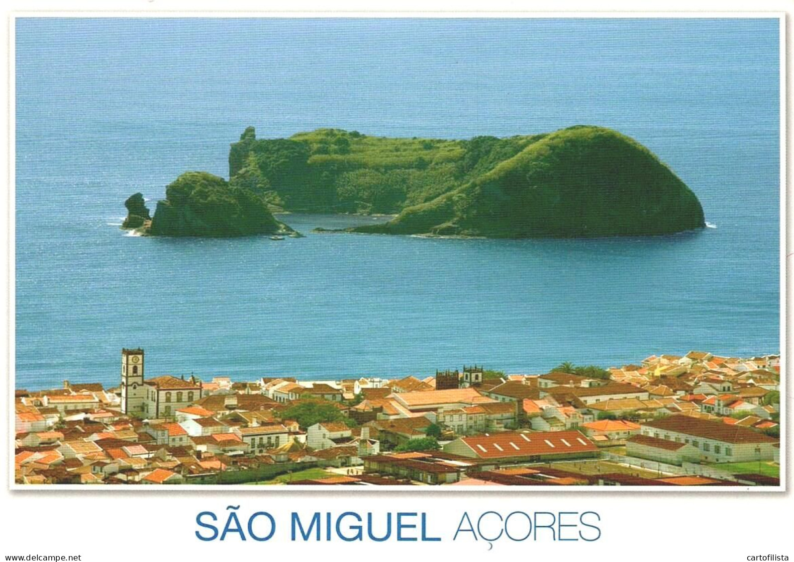 AÇORES, SÃO MIGUEL - Ilhéu De Vila Franca Do Campo  (2 Scans) - Açores
