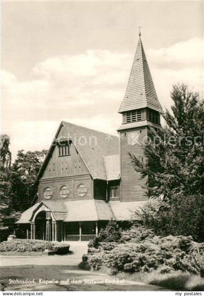 73613959 Stahnsdorf Kapelle Auf Dem Suedwest Kirchhof Stahnsdorf - Stahnsdorf