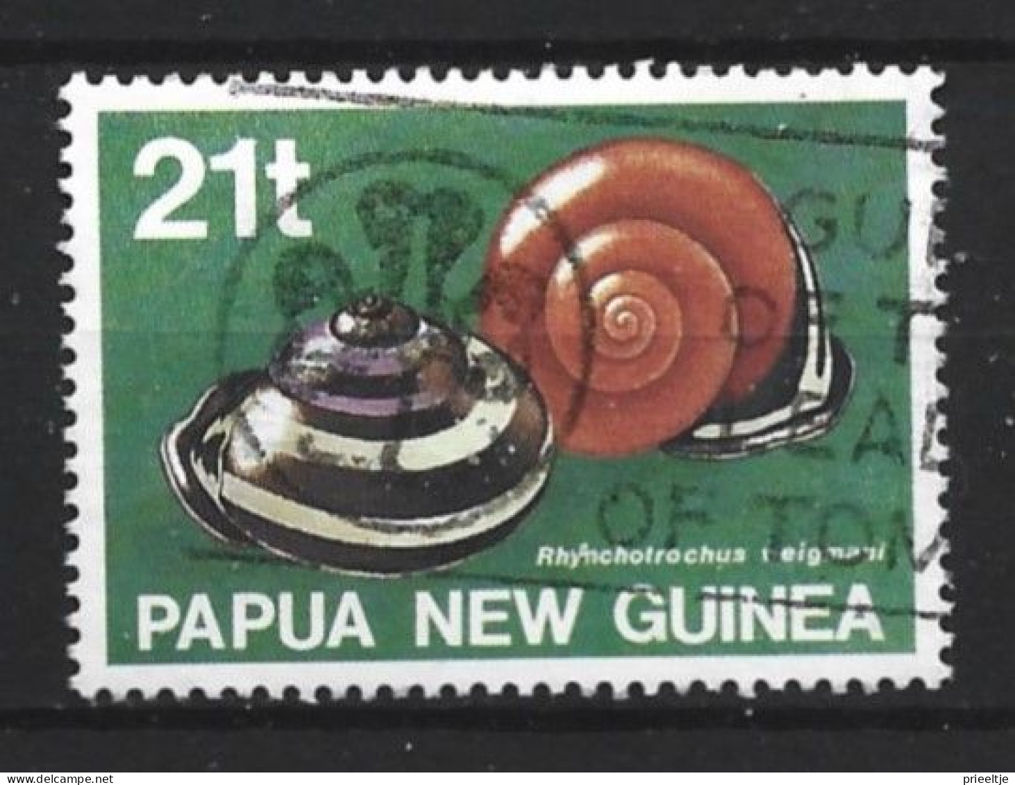 Papua N. Guinea 1991 Shells Y.T. 626 (0) - Papua New Guinea