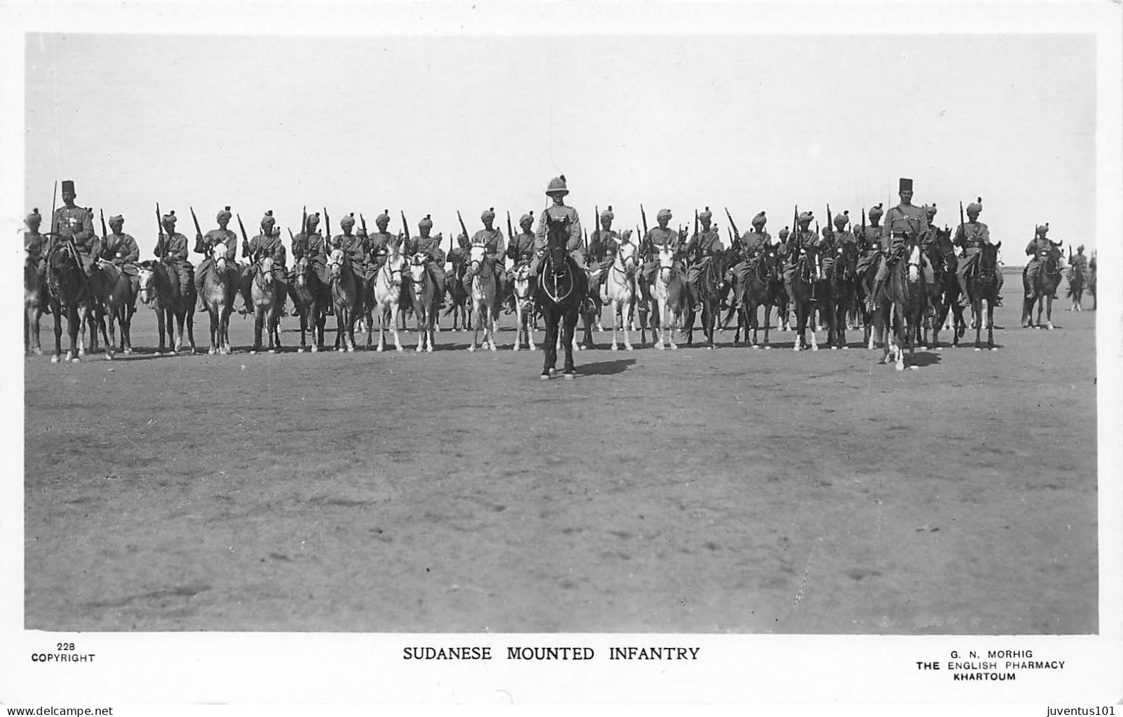 CPSM Sudanese Mounted Infantery-Soudan-TRES RARE      L2891 - Soudan