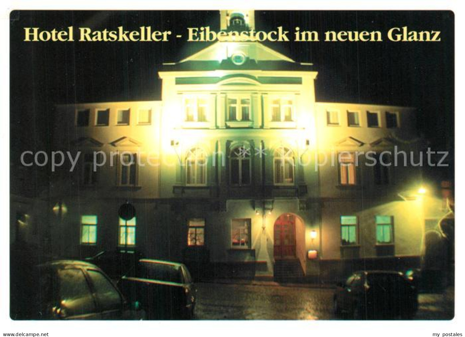 73613933 Eibenstock Hotel Ratskeller Nachtaufnahme Eibenstock - Eibenstock