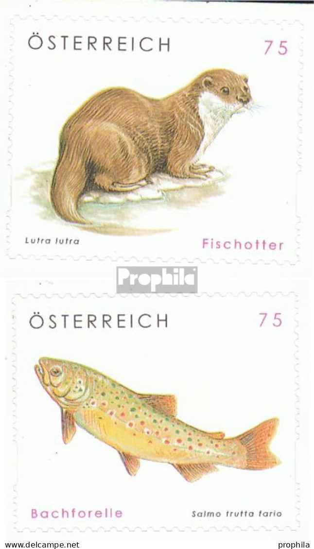 Österreich 2847-2848 (kompl.Ausg.) Postfrisch 2010 Tierschutz - Neufs