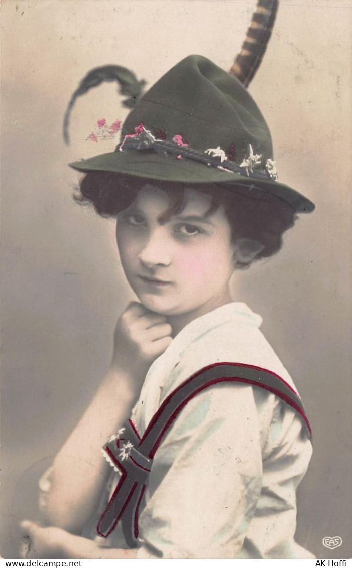 Ansichtskarte / Postkarte Junge Mit Lodenhut Trachtenhut Gl. Coburg 1908 - Abbildungen