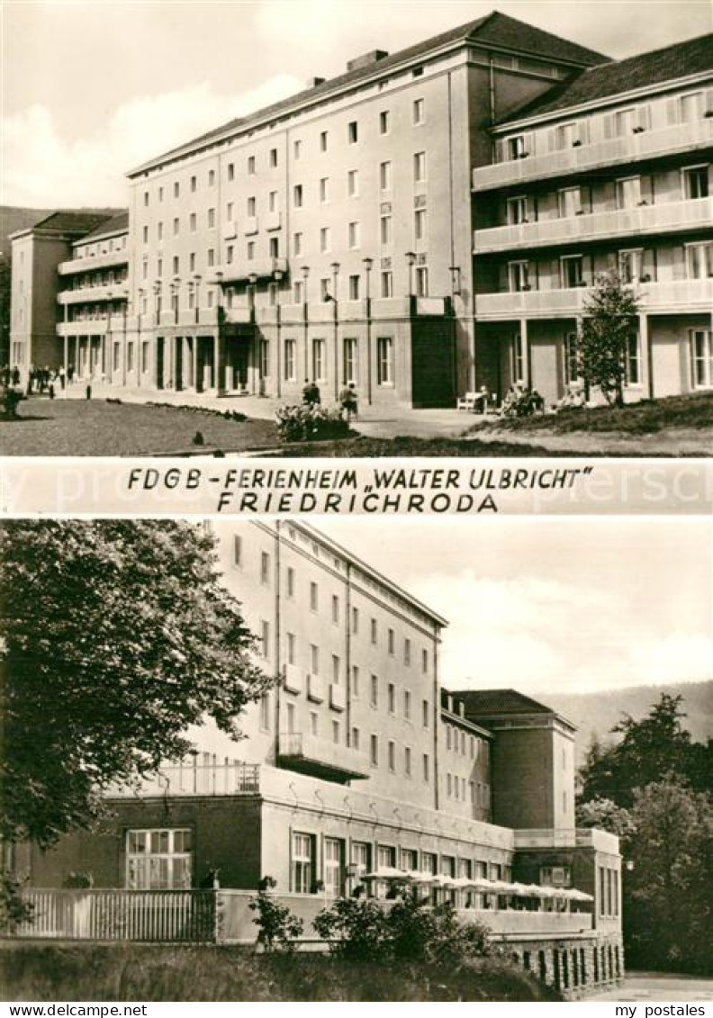 73613887 Friedrichroda FDGB Ferienheim Walter Ulbricht Friedrichroda - Friedrichroda