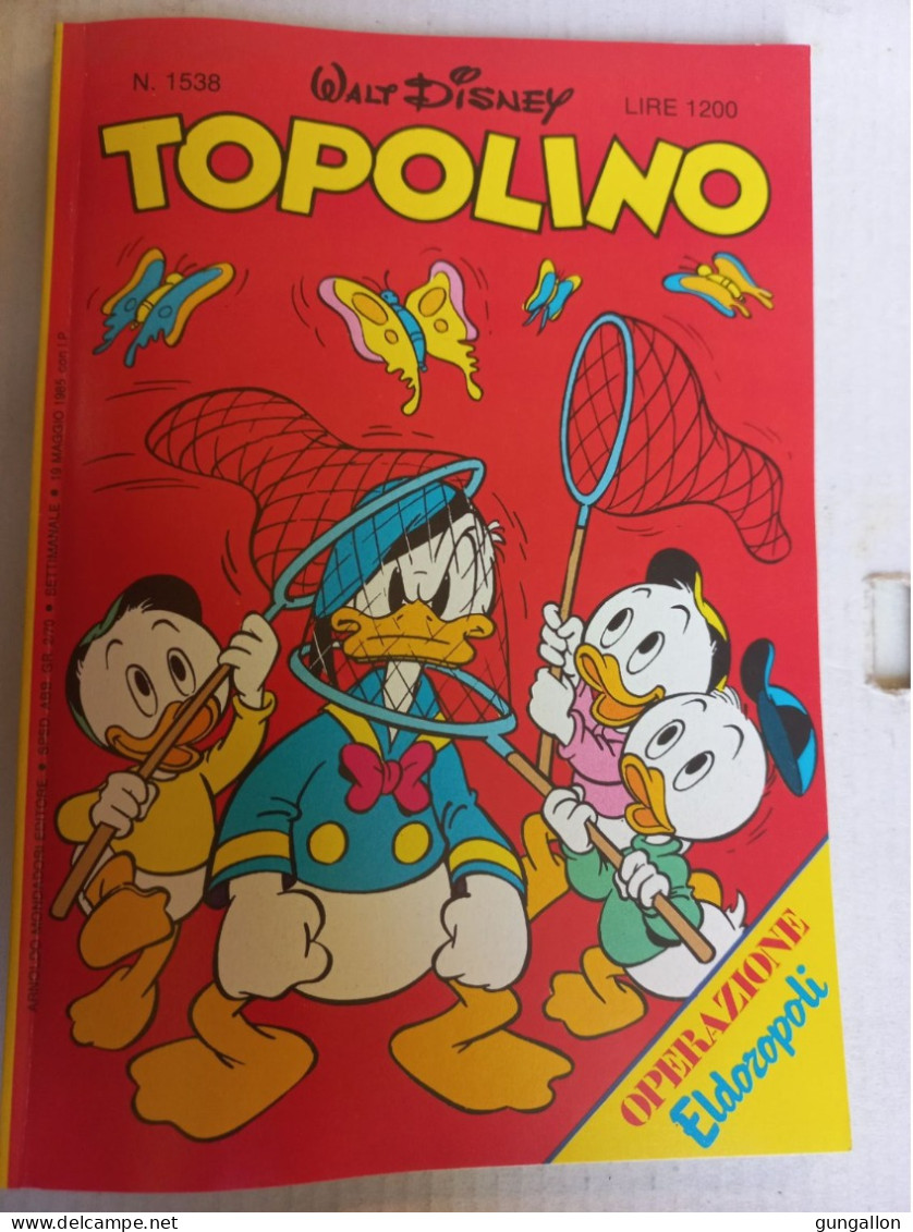 Topolino (Mondadori 1985) N. 1538 - Disney