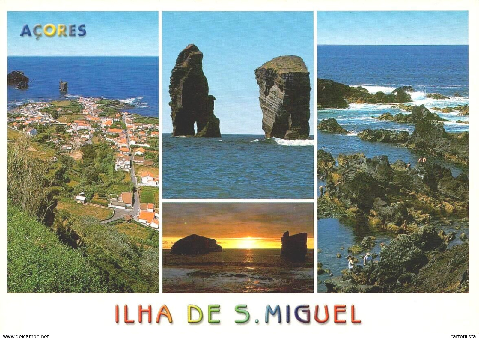 AÇORES, SÃO MIGUEL - Ilhéus  (2 Scans) - Açores