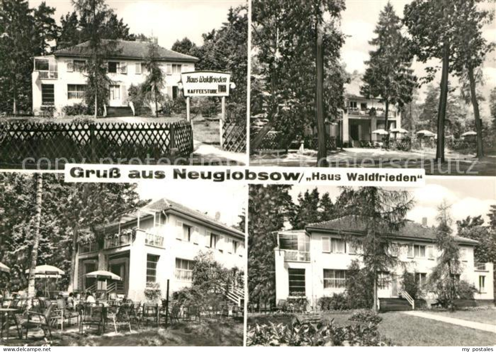 73613853 Neuglobsow FDGB Kaffeestube Haus Waldfrieden Neuglobsow - Neuglobsow