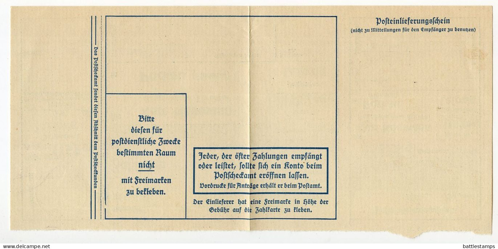 Germany 1929 Cover W/ Letter & Zahlkarte; Pockau (Flöhatal) - Rauchwarenfärberei Und Blenderei; 15pf. Hindenburg - Briefe U. Dokumente