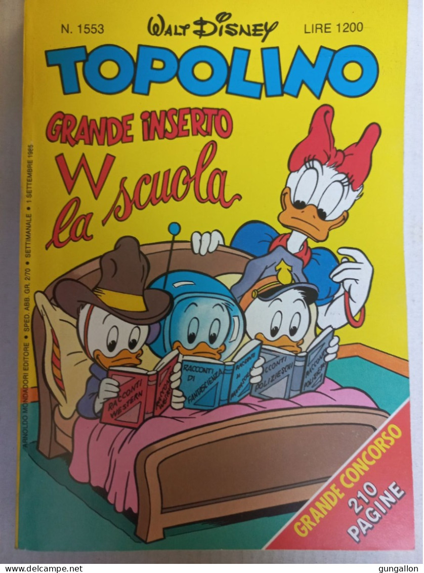 Topolino (Mondadori 1985) N. 1553 - Disney