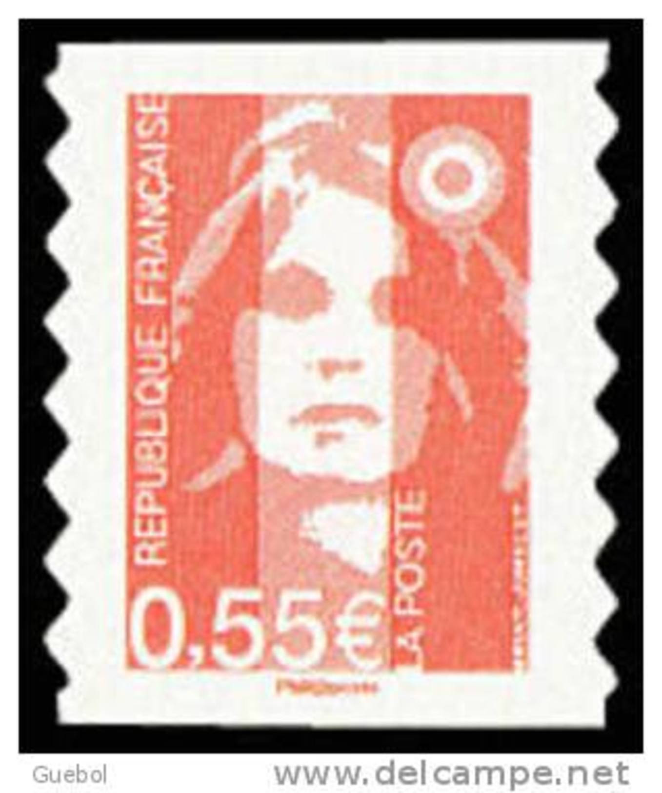 France Marianne Du Bicentenaire Autoadhésif N°  233 Ou 4295 - Briat. Visage De La 5 ème République - Ungebraucht