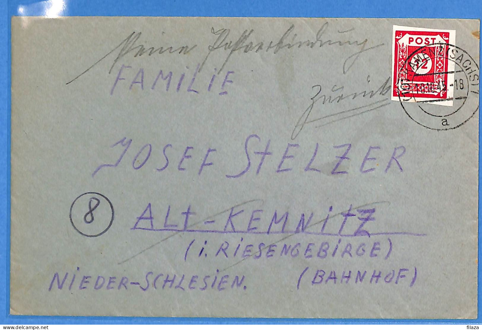 Allemagne Zone Soviétique - 1945 - Lettre De Kamen - G32734 - Sonstige & Ohne Zuordnung