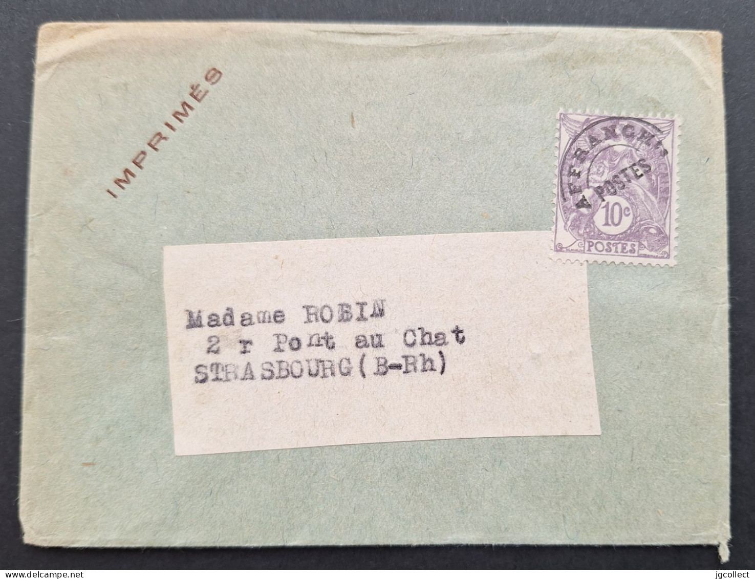 FR - Preo 44 - Envelop - 1893-1947