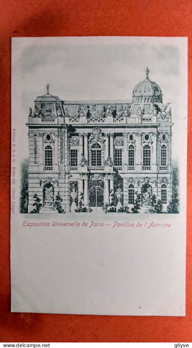 CPA (75) Exposition Universelle De Paris.1900 . Pavillon De L'Autriche .   (7A.484) - Exposiciones