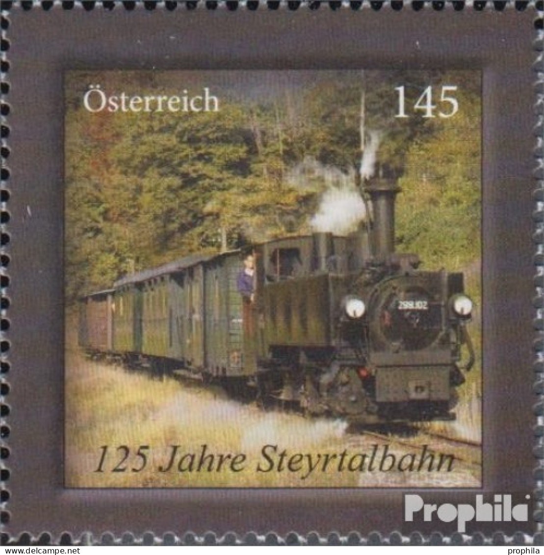 Österreich 3157 (kompl.Ausg.) Postfrisch 2014 Steyrtalbahn - Nuevos