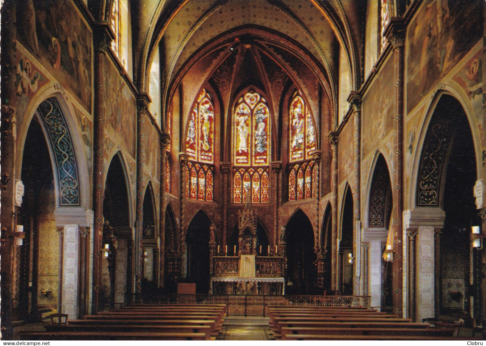 36, Issoudun, Intérieur De La Basilique (Grande Nef) - Issoudun