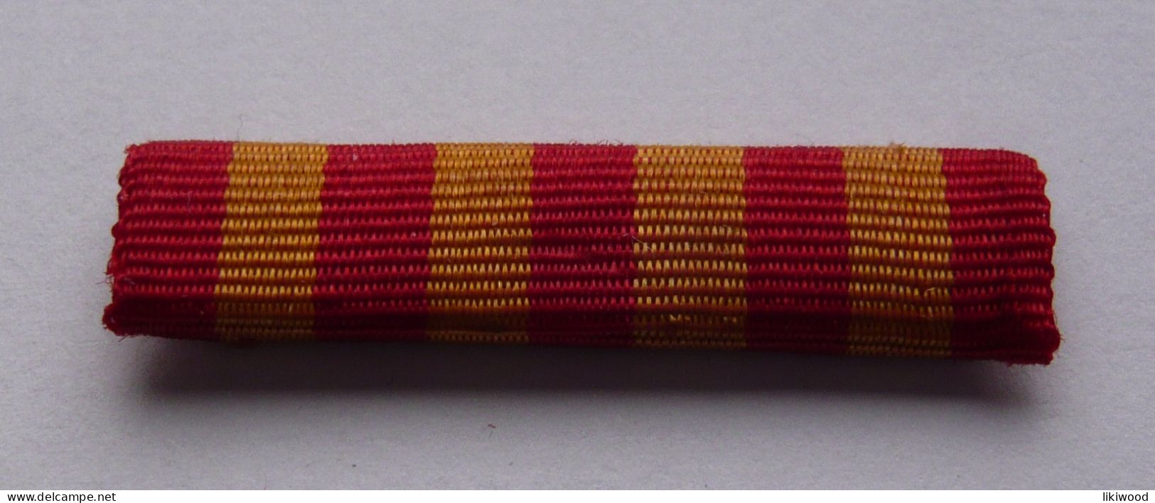 Replacement Ribbon - Order Of The Partisan Star With Rifles - Yugoslavia - Zamenica-Orden Partizanske Zvezde Sa Puškama - Armée De Terre