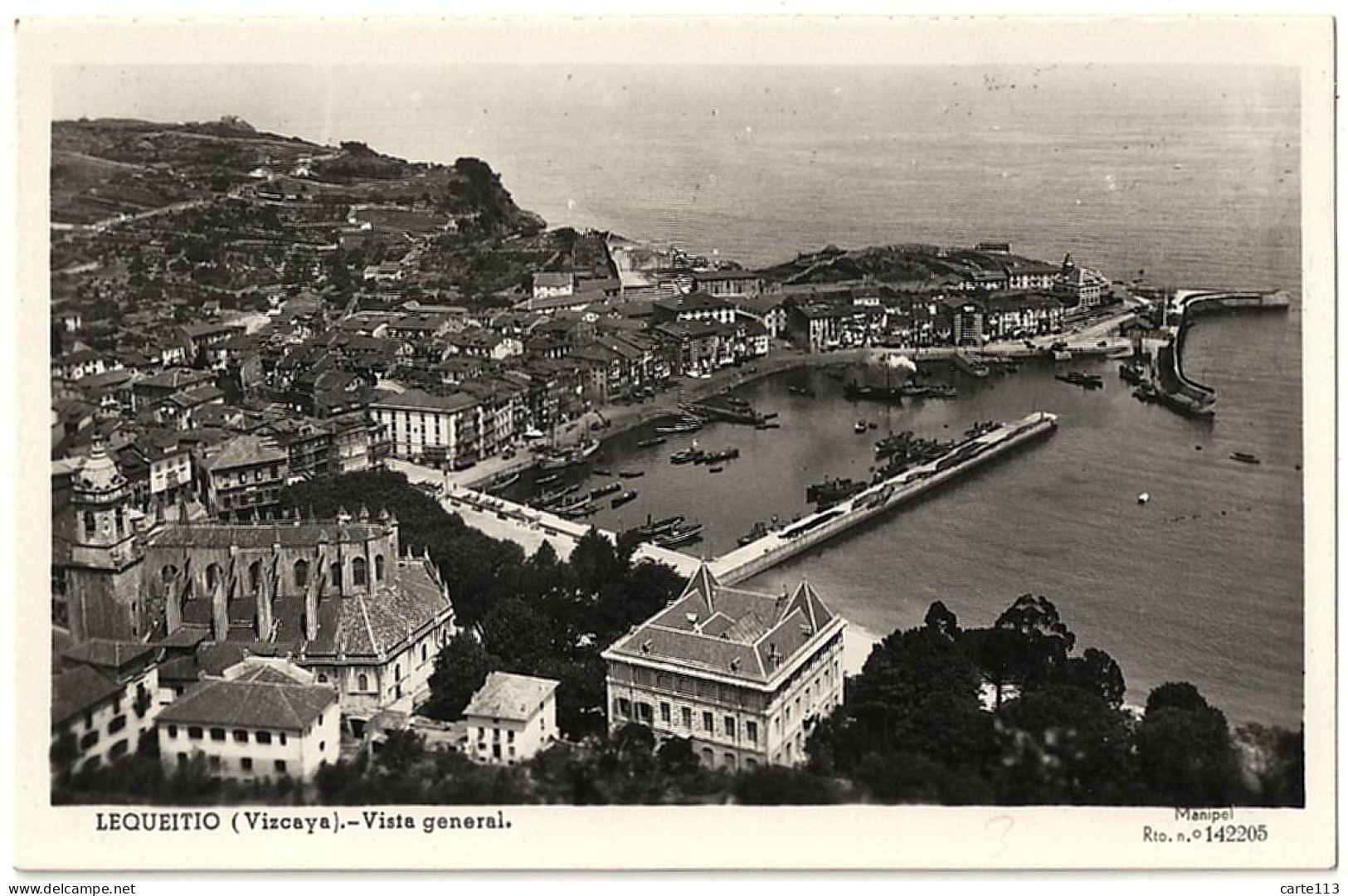 0 - B21556CPA - LEQUEITIO - ESPAGNE - Vista General - Parfait état - EUROPE - Vizcaya (Bilbao)