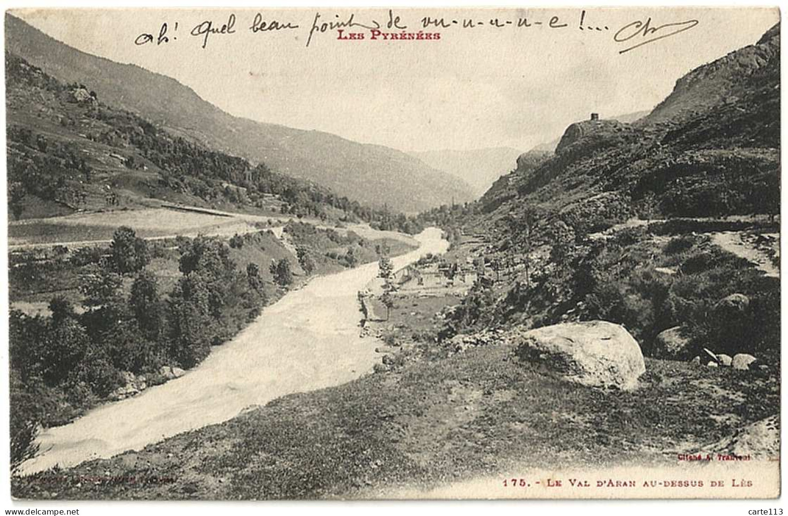 0 - B21541CPA - LES - VALLE DE ARAN - ESPAGNE - Au Dessus De LES - Très Bon état - EUROPE - Other & Unclassified