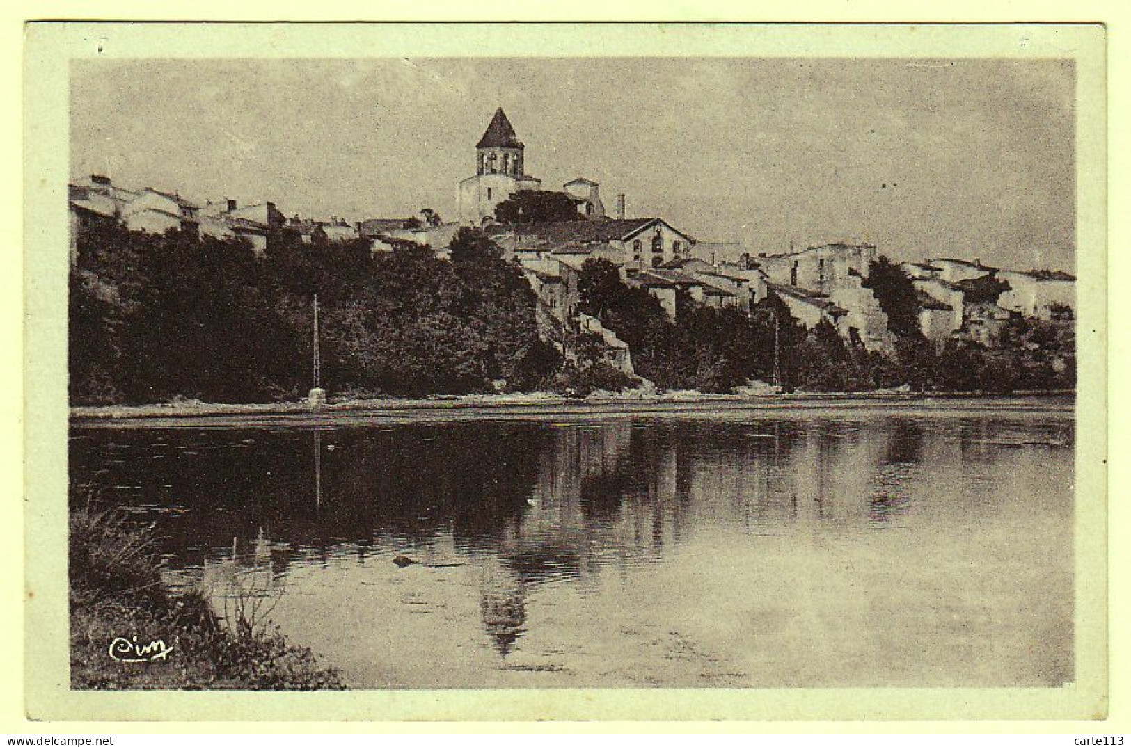 63 - B18961CPA - PONT DU CHATEAU - Rues Basses Et Allier - Très Bon état - PUY-DE-DOME - Pont Du Chateau