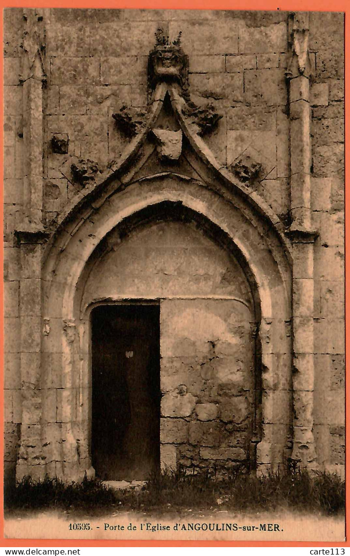 17 - B34228CPA - ANGOULINS SUR MER - Porte De L'église - Très Bon état - CHARENTE-MARITIME - Angoulins