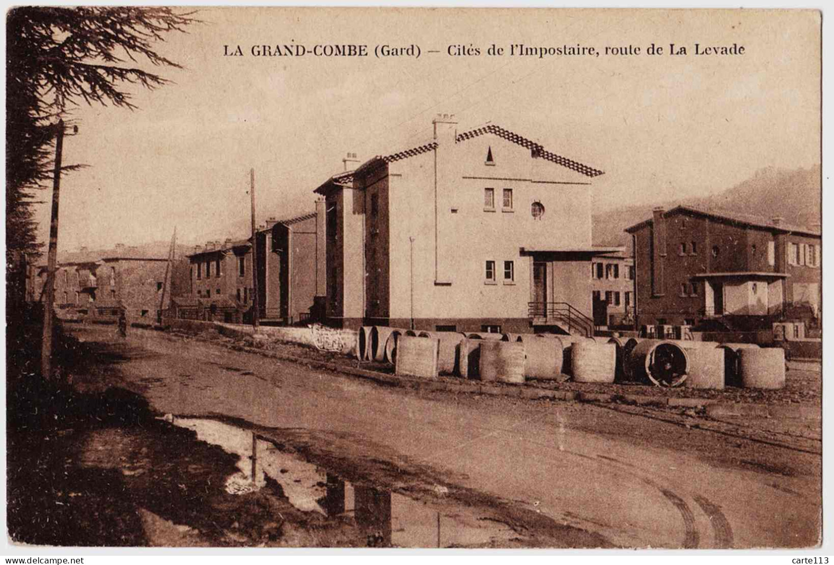 30 - B23151CPA - LA GRAND-COMBE - Cités De L' Impostaire - Route De La Levade - Très Bon état - GARD - La Grand-Combe