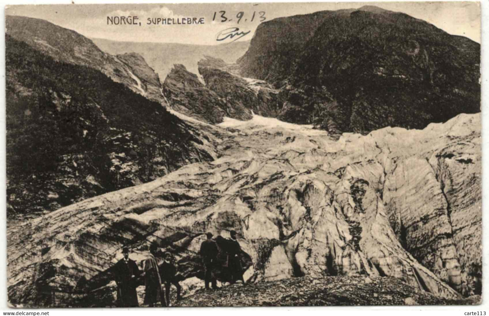 - B26433CPA - SUPHELLEBRAE - NORGE - NORVEGE - Glacier - Très Bon état - EUROPE - Norwegen