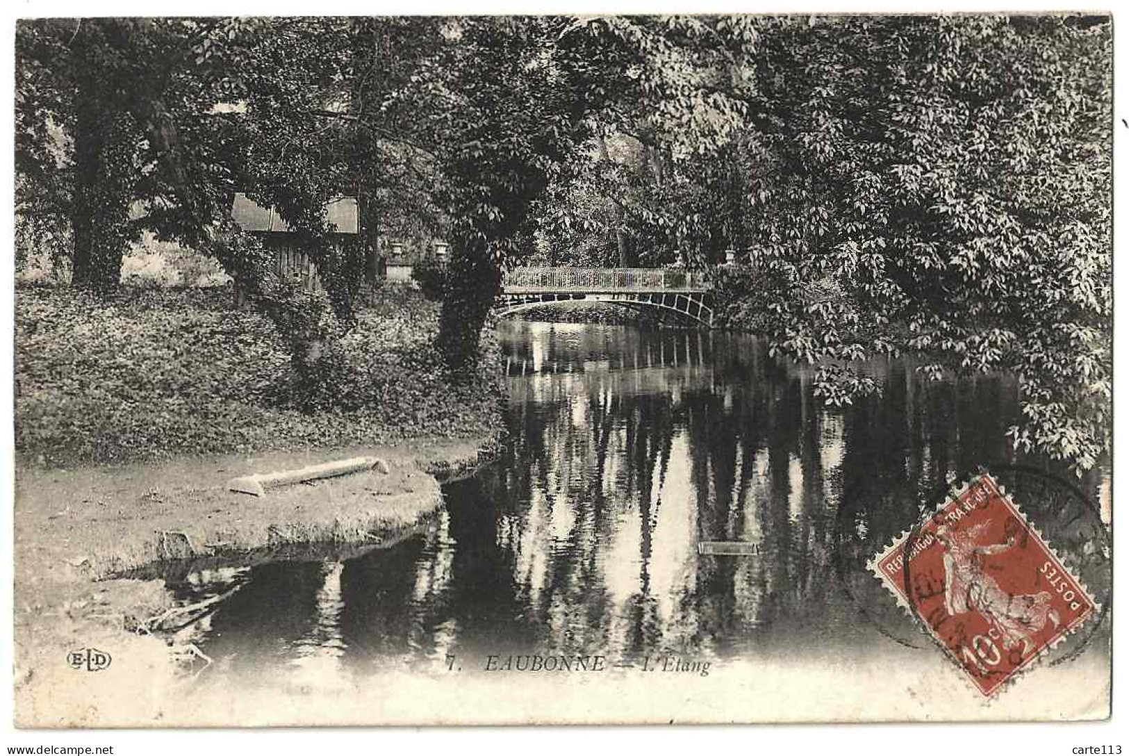 95 - B22685CPA - EAUBONNE - L'etang - Parfait état - VAL-D'OISE - Ermont-Eaubonne