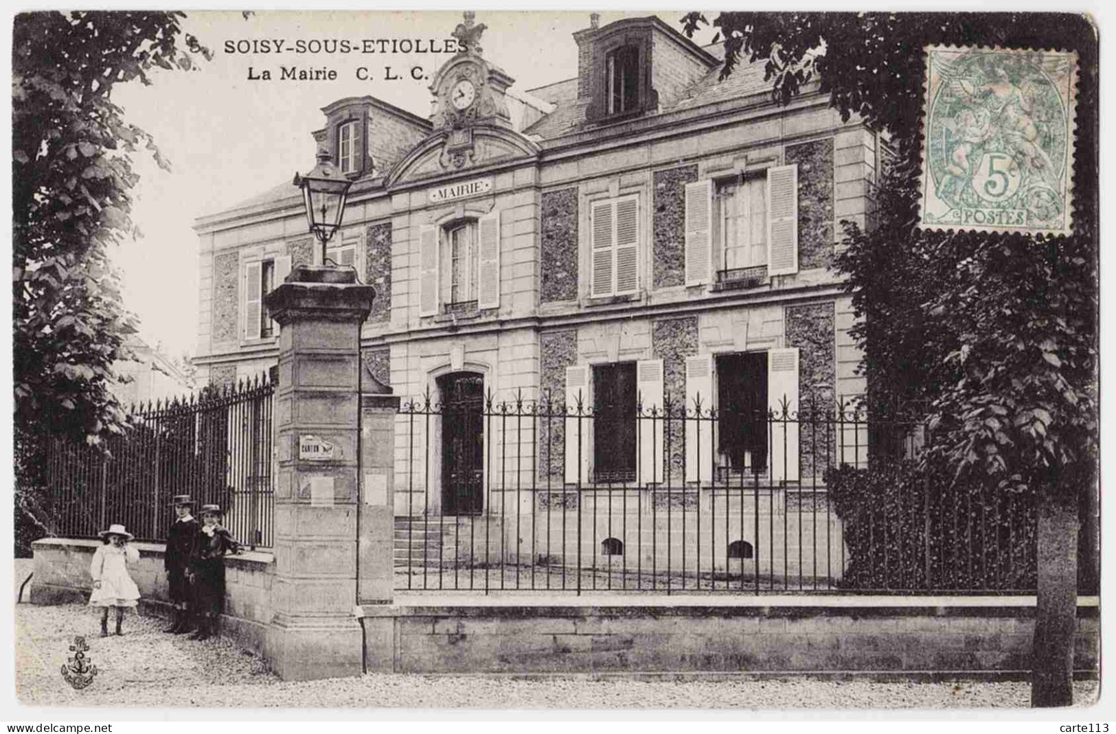 91 - B22644CPA - SOISY SOUS ETIOLLES - La Mairie - Bon état - ESSONNE - Autres & Non Classés