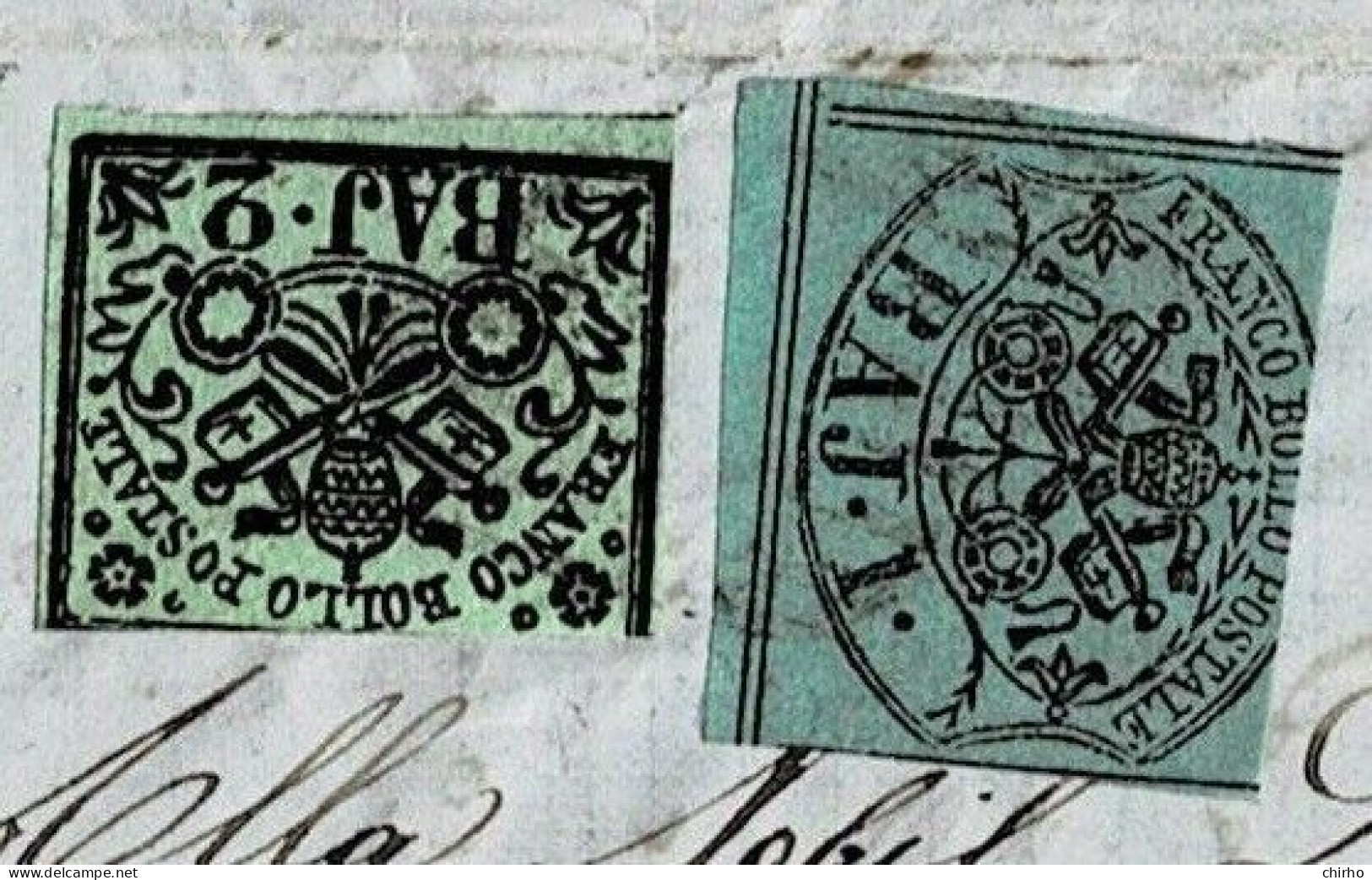 Roman States (Papal States) Folded Letter Sheet Alatri To Grottamare - Autres - Europe