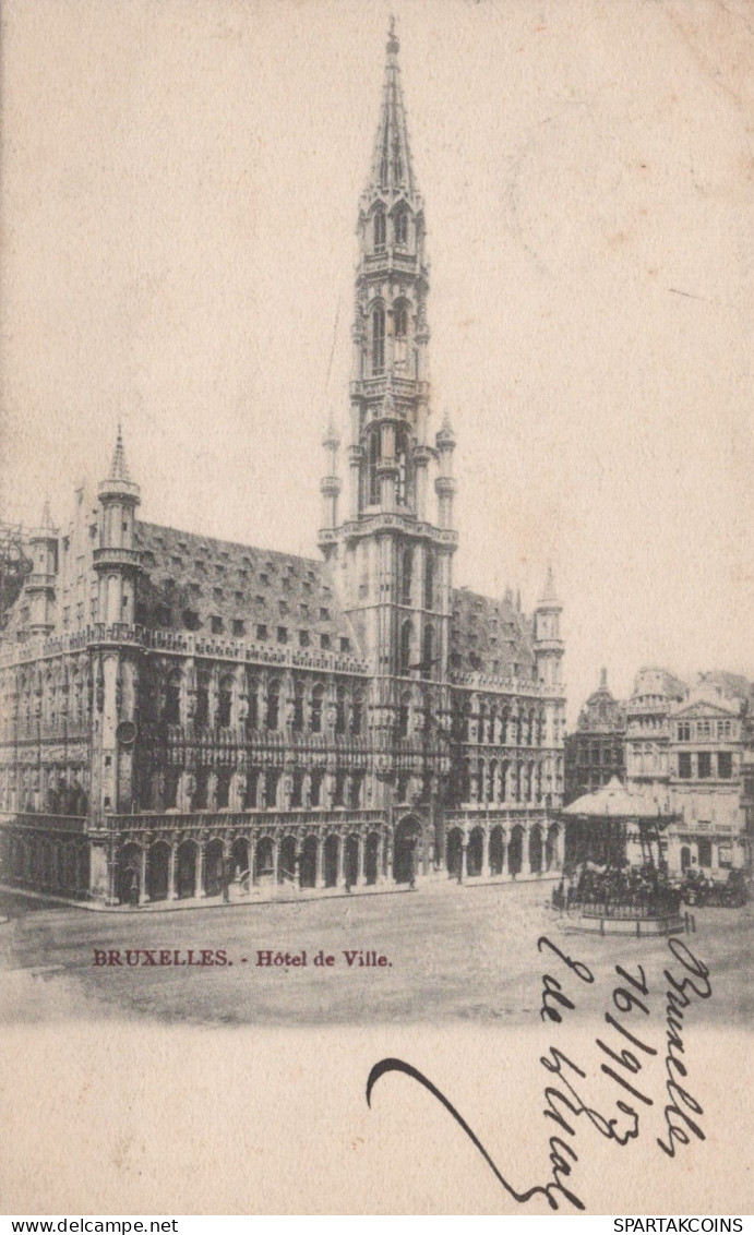 BELGIEN BRÜSSEL Postkarte CPA #PAD804.DE - Bruxelles-ville