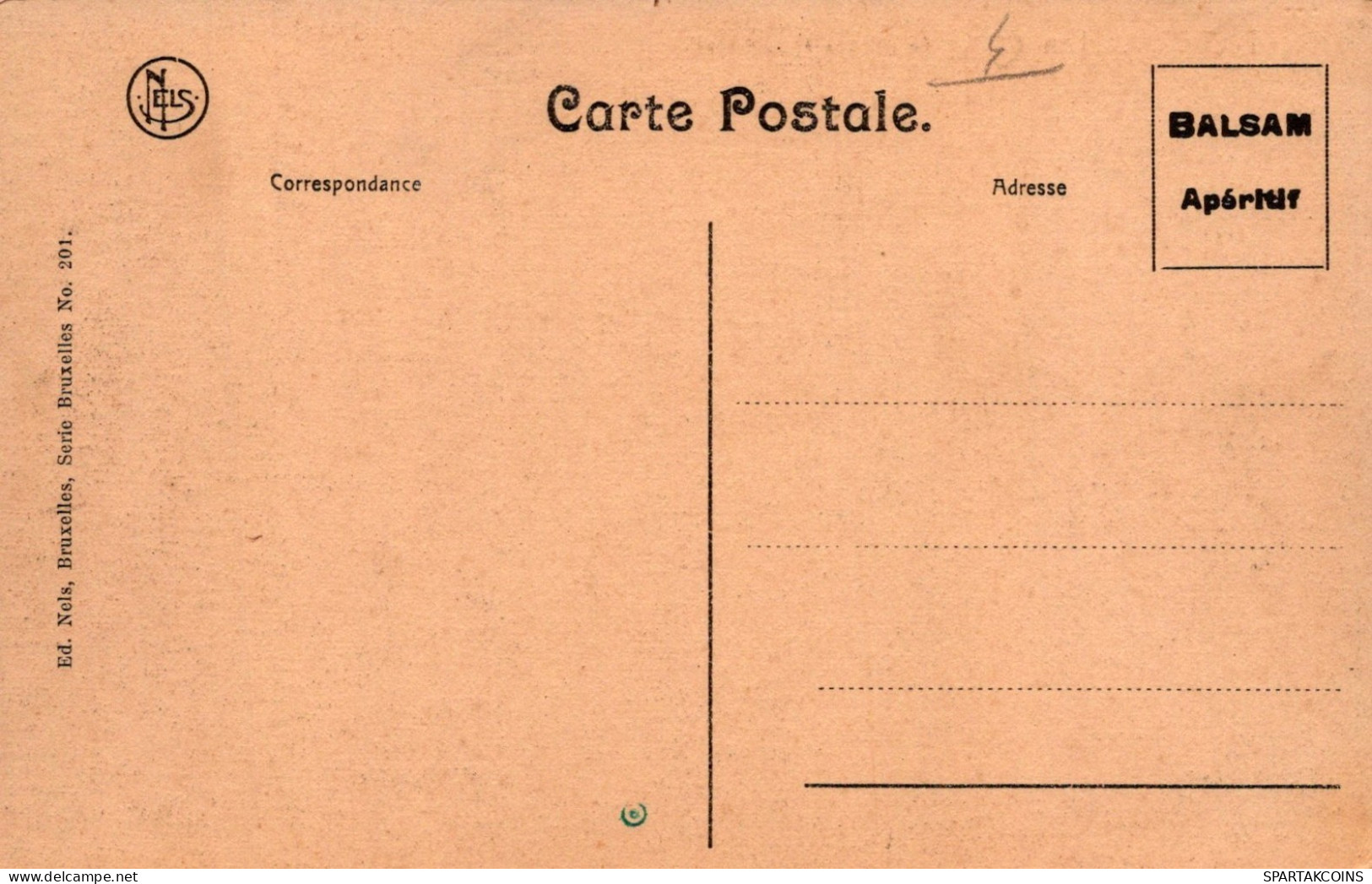 BELGIEN BRÜSSEL Postkarte CPA #PAD937.DE - Bruxelles-ville