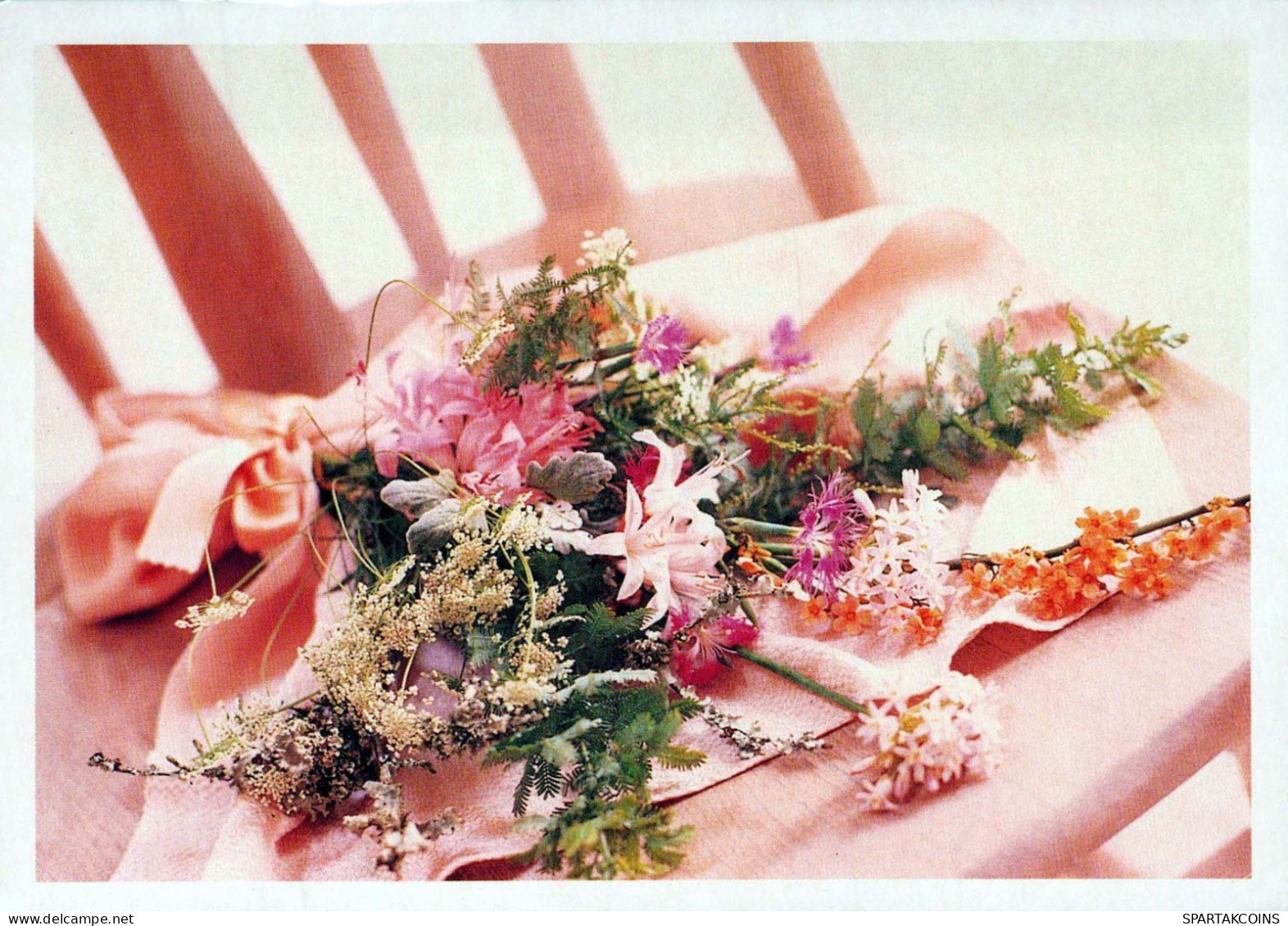 FLOWERS Vintage Ansichtskarte Postkarte CPSM #PBZ517.DE - Fleurs