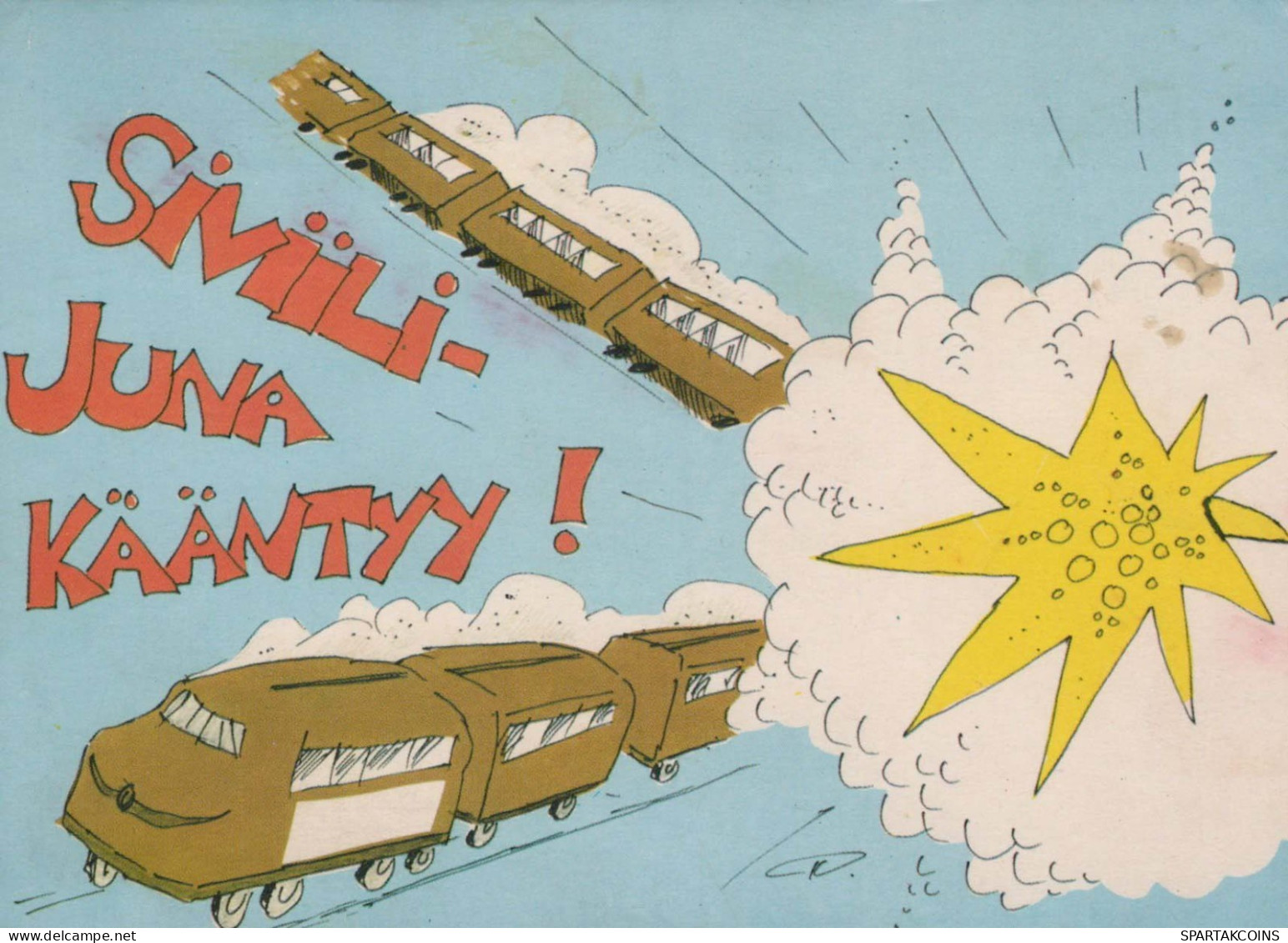 SOLDAT HUMOR Militaria Vintage Ansichtskarte Postkarte CPSM #PBV908.DE - Humoristiques