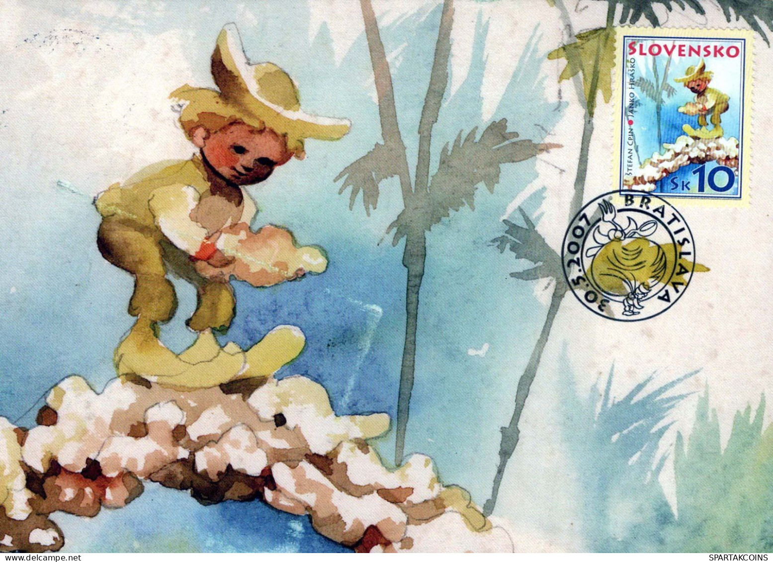 KINDER HUMOR Vintage Ansichtskarte Postkarte CPSM #PBV235.DE - Humorous Cards