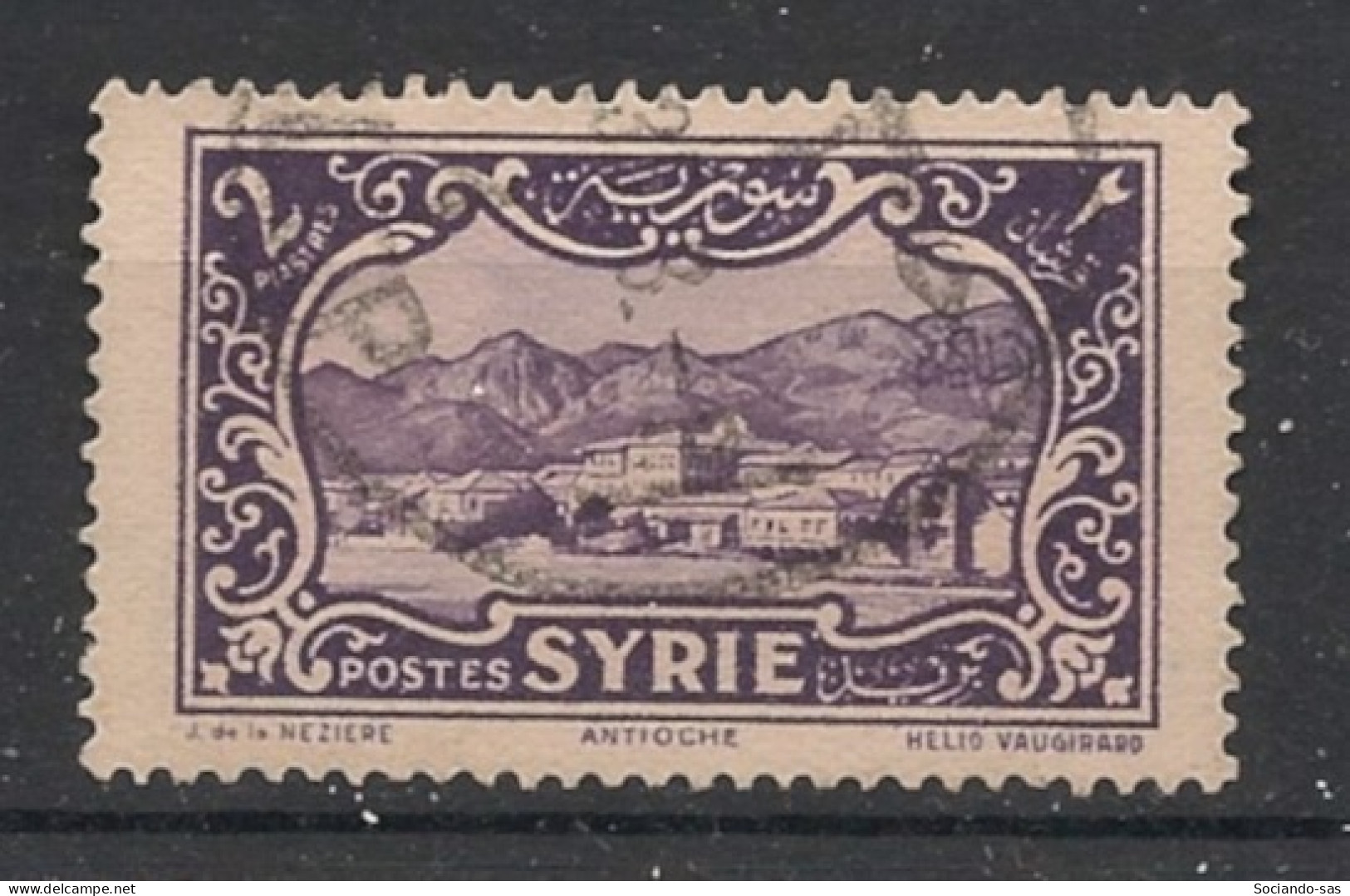 SYRIE - 1930-36 - N°YT. 206 - Antioche 2pi - Oblitéré / Used - Gebraucht