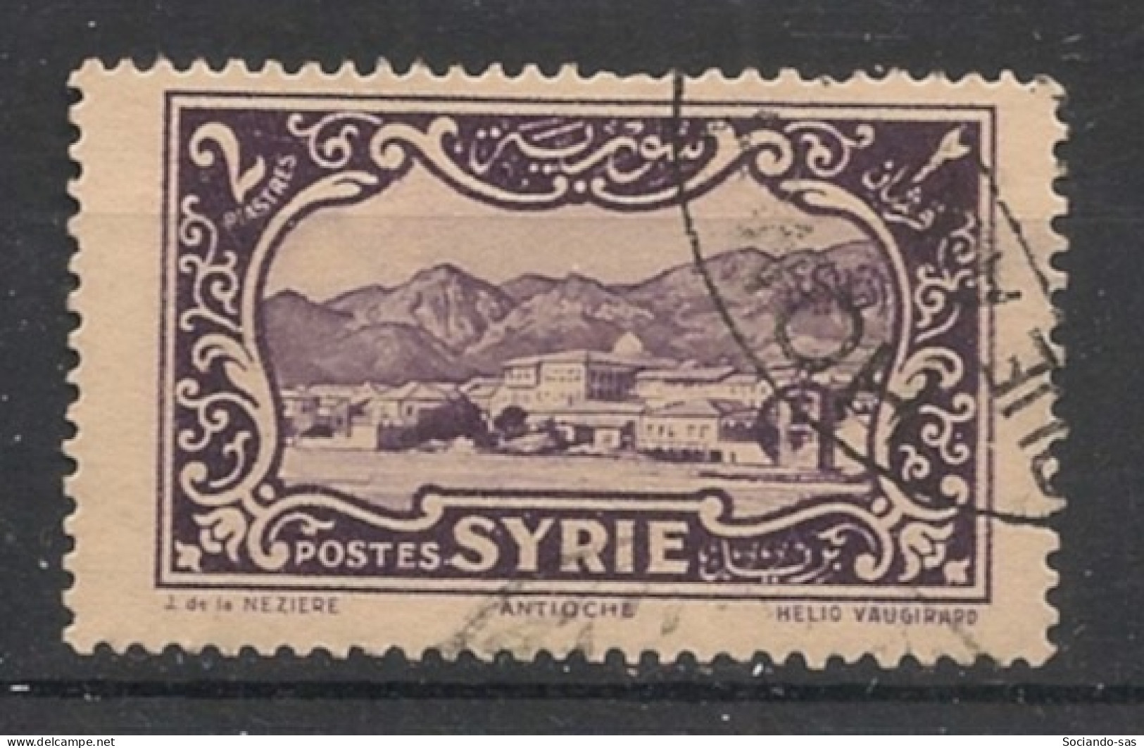 SYRIE - 1930-36 - N°YT. 206 - Antioche 2pi - Oblitéré / Used - Used Stamps