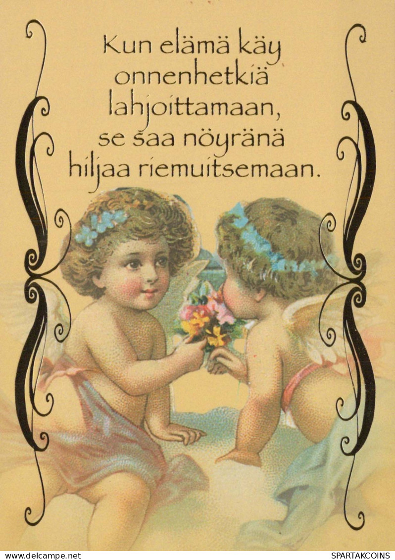 ENGEL Weihnachten Vintage Ansichtskarte Postkarte CPSM #PBP498.DE - Anges