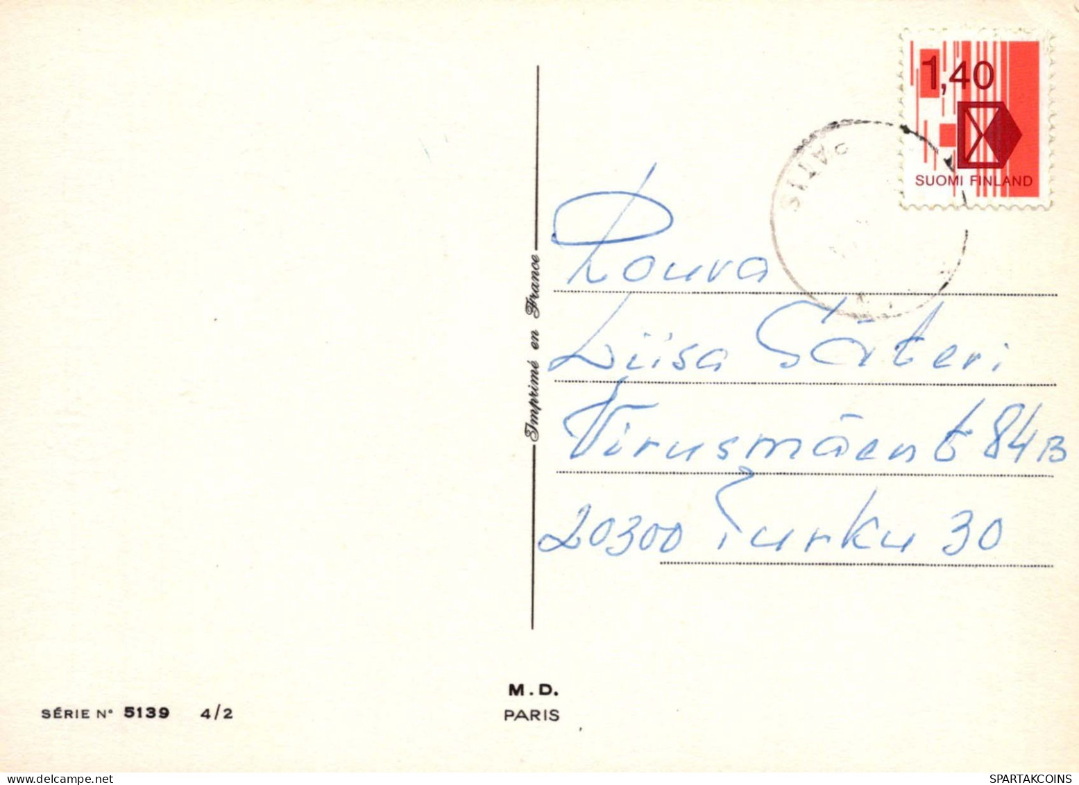 OSTERN HUHN EI Vintage Ansichtskarte Postkarte CPSM #PBO809.DE - Pâques