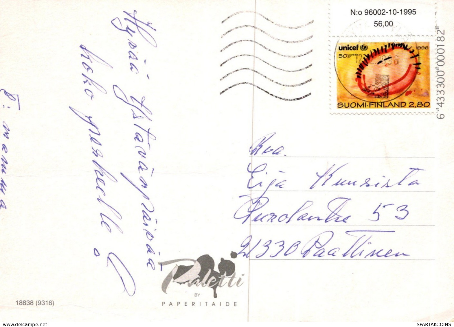 KATZE MIEZEKATZE Tier Vintage Ansichtskarte Postkarte CPSM #PAM190.DE - Chats