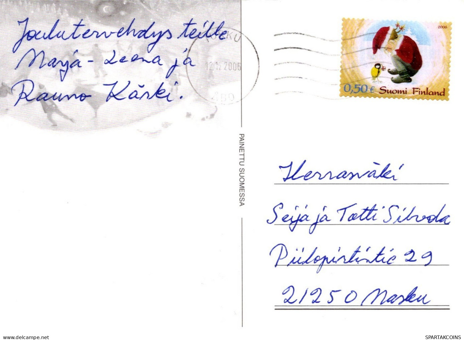 ENGEL WEIHNACHTSFERIEN Feiern & Feste Vintage Ansichtskarte Postkarte CPSM #PAJ223.DE - Angeles