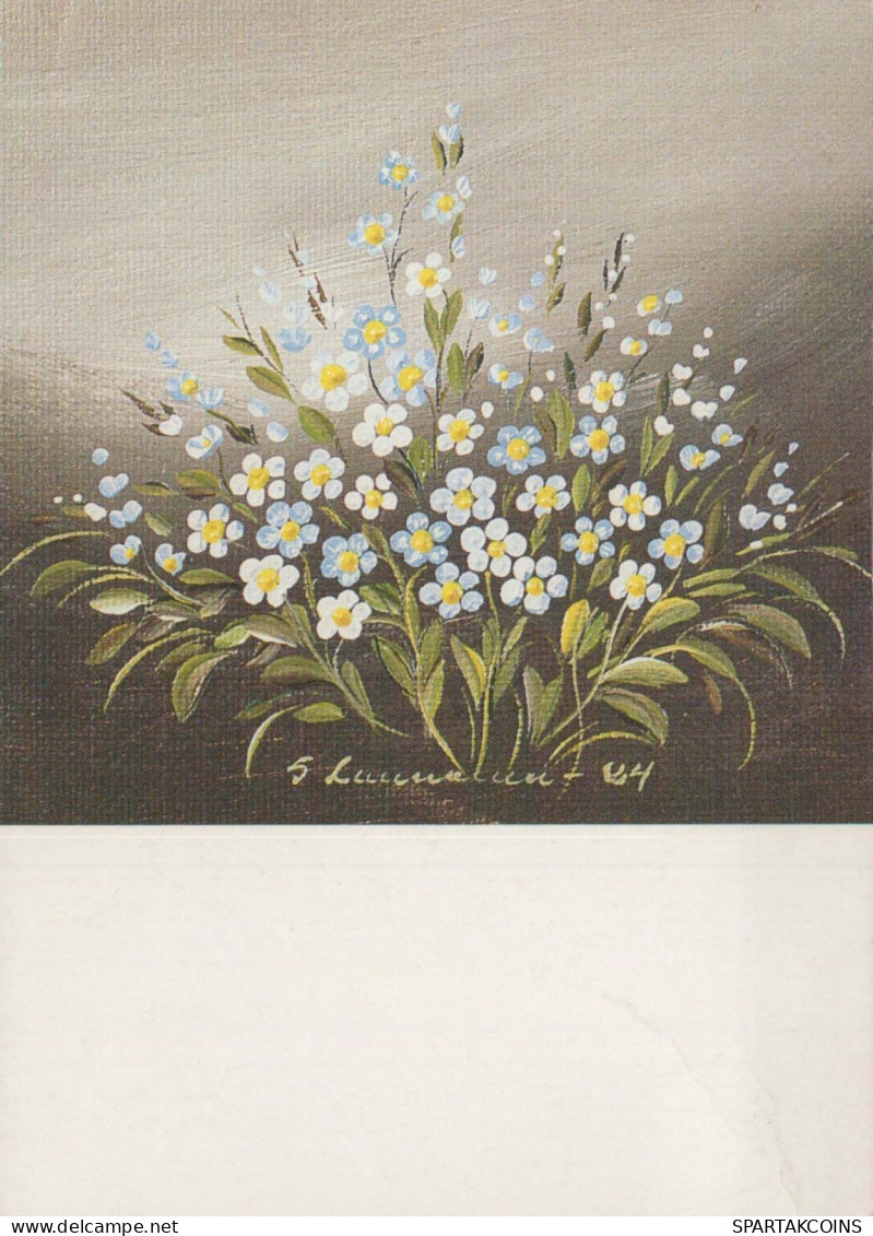 FLEURS Vintage Carte Postale CPSM #PBZ820.FR - Blumen