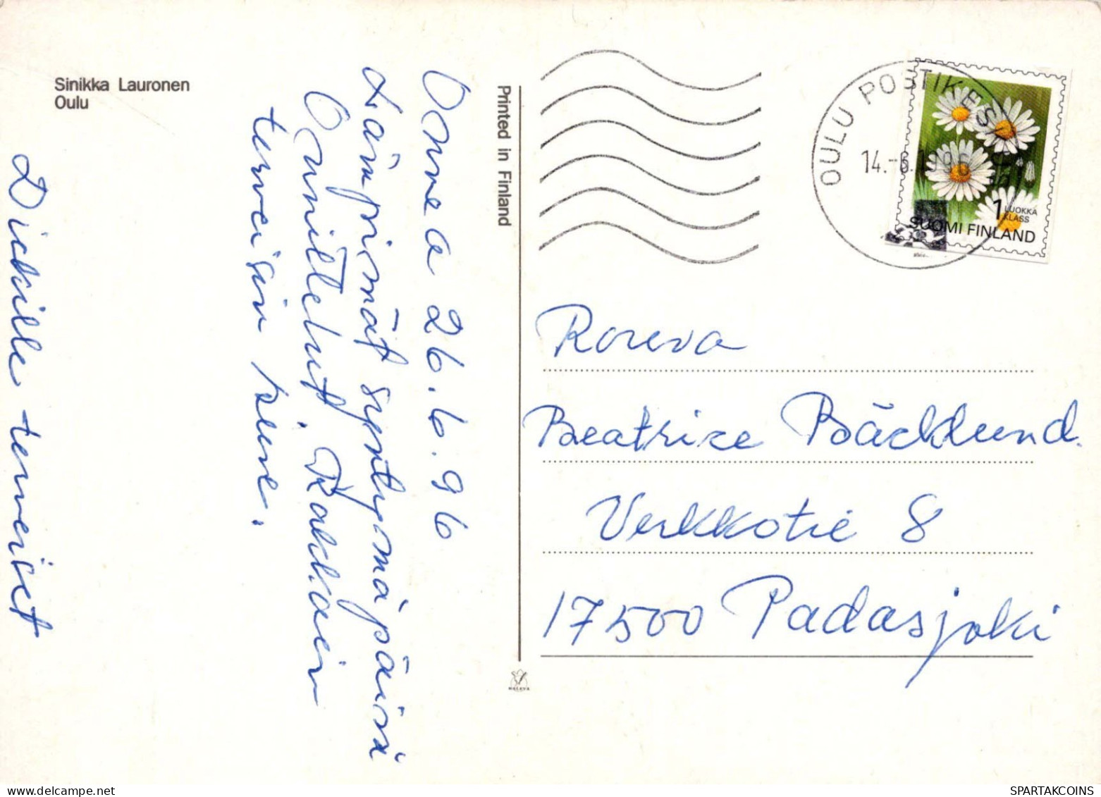 FLEURS Vintage Carte Postale CPSM #PBZ820.FR - Blumen