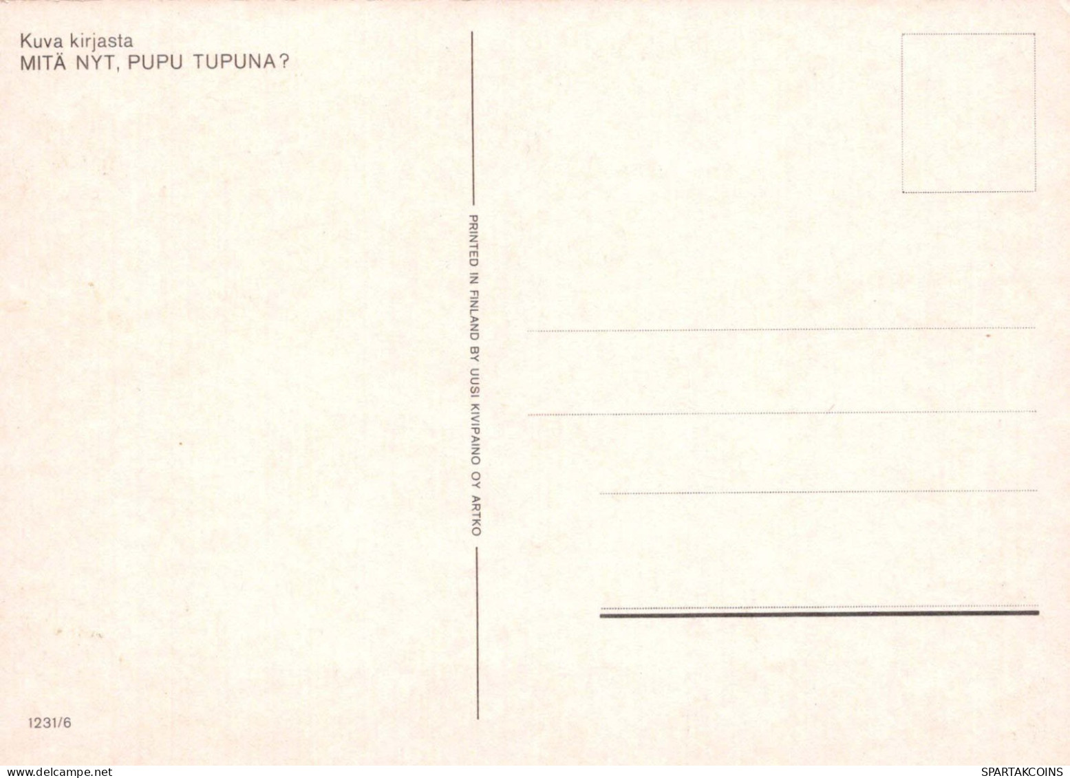 LAPIN Animaux Vintage Carte Postale CPSM #PBR107.FR - Andere & Zonder Classificatie