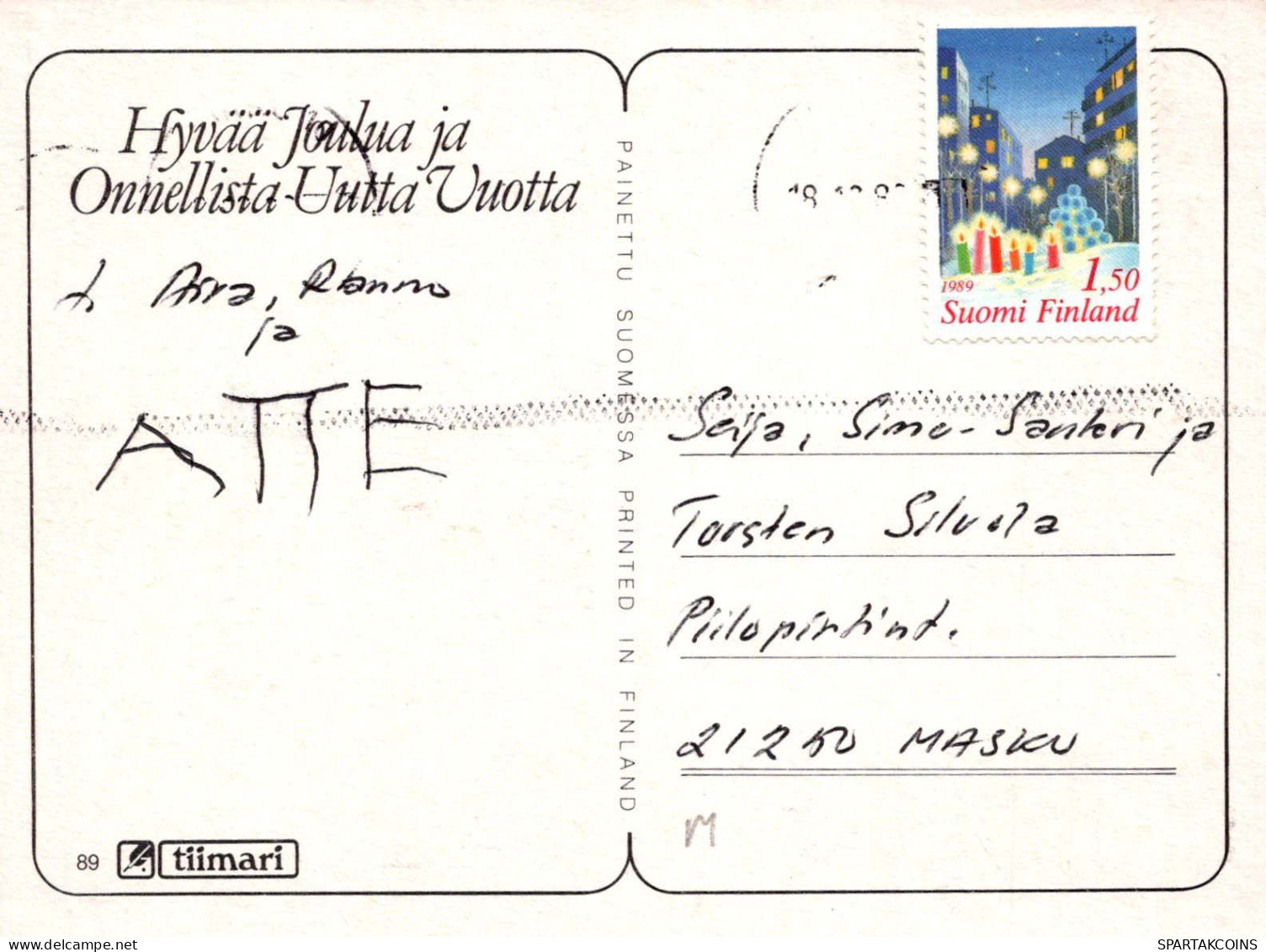 CHAT CHAT Animaux Vintage Carte Postale CPSM #PBQ792.FR - Katzen
