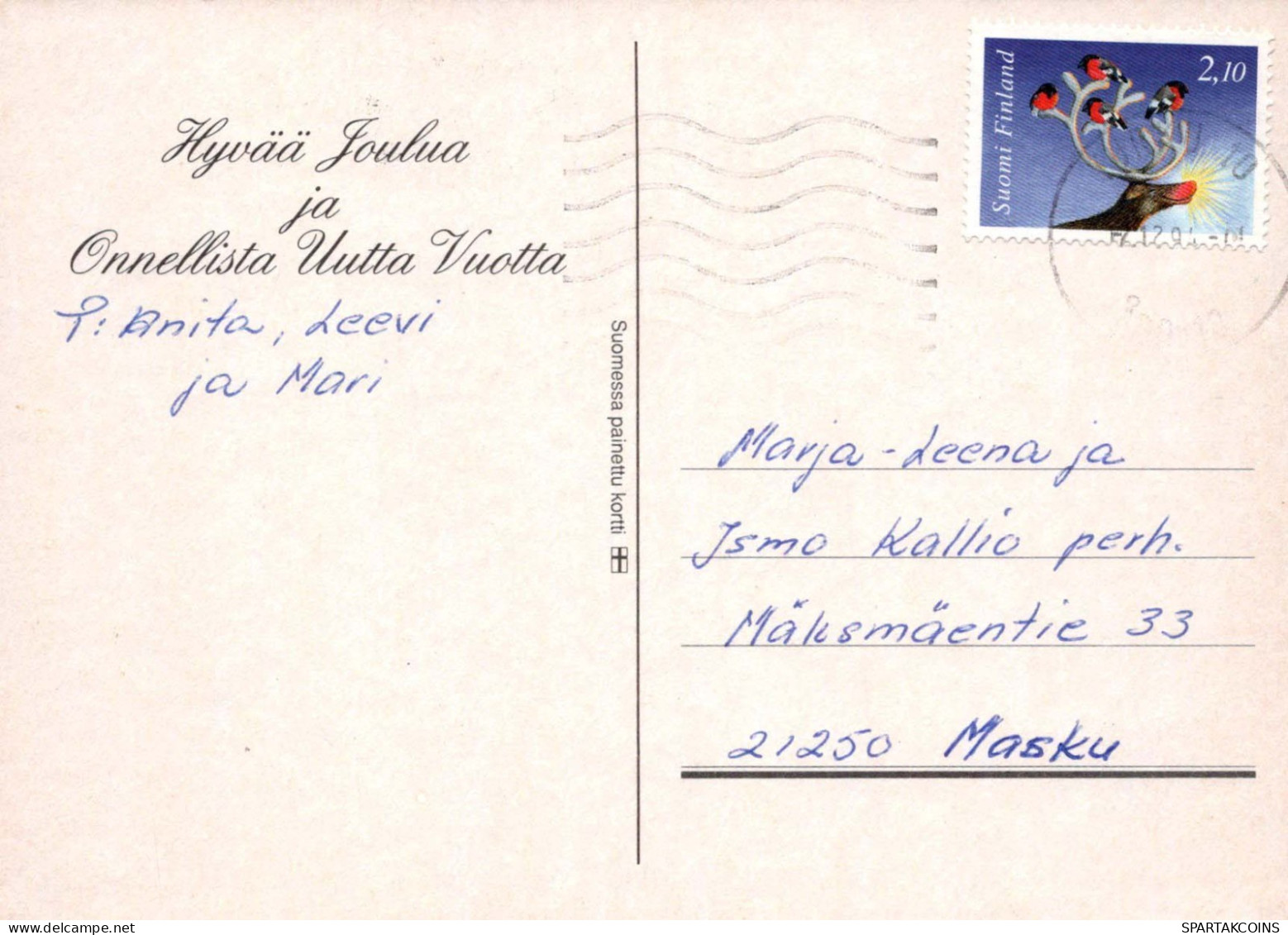FLEURS Vintage Carte Postale CPSM #PAS409.FR - Fiori