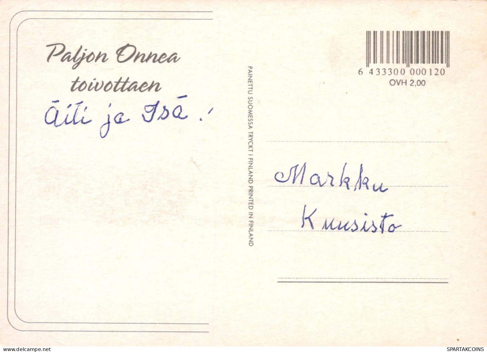 FLEURS Vintage Carte Postale CPSM #PAS109.FR - Fiori